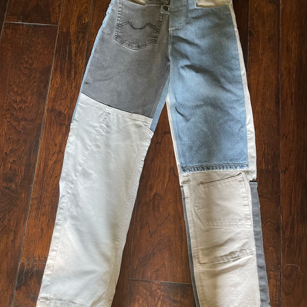 Patchwork Women Jeans